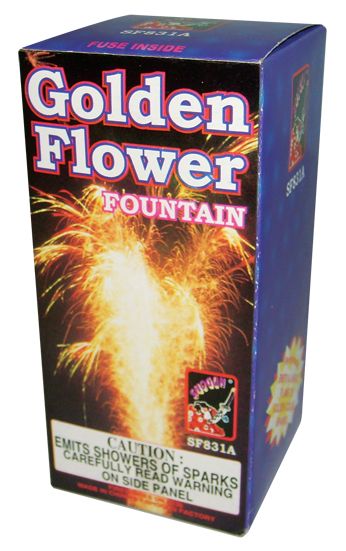 SHOGUN GOLDEN FLOWER FOUNTAIN LARGE